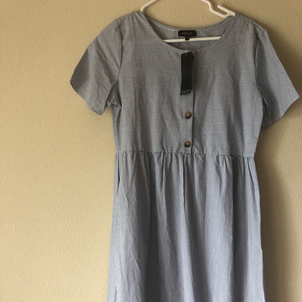 ROOLEE new with tags button up dress
